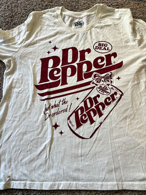 Dr Pepper Big Deal Just What The Dr Ordered Graphic T-Shirt Graphic Short Sleeve
